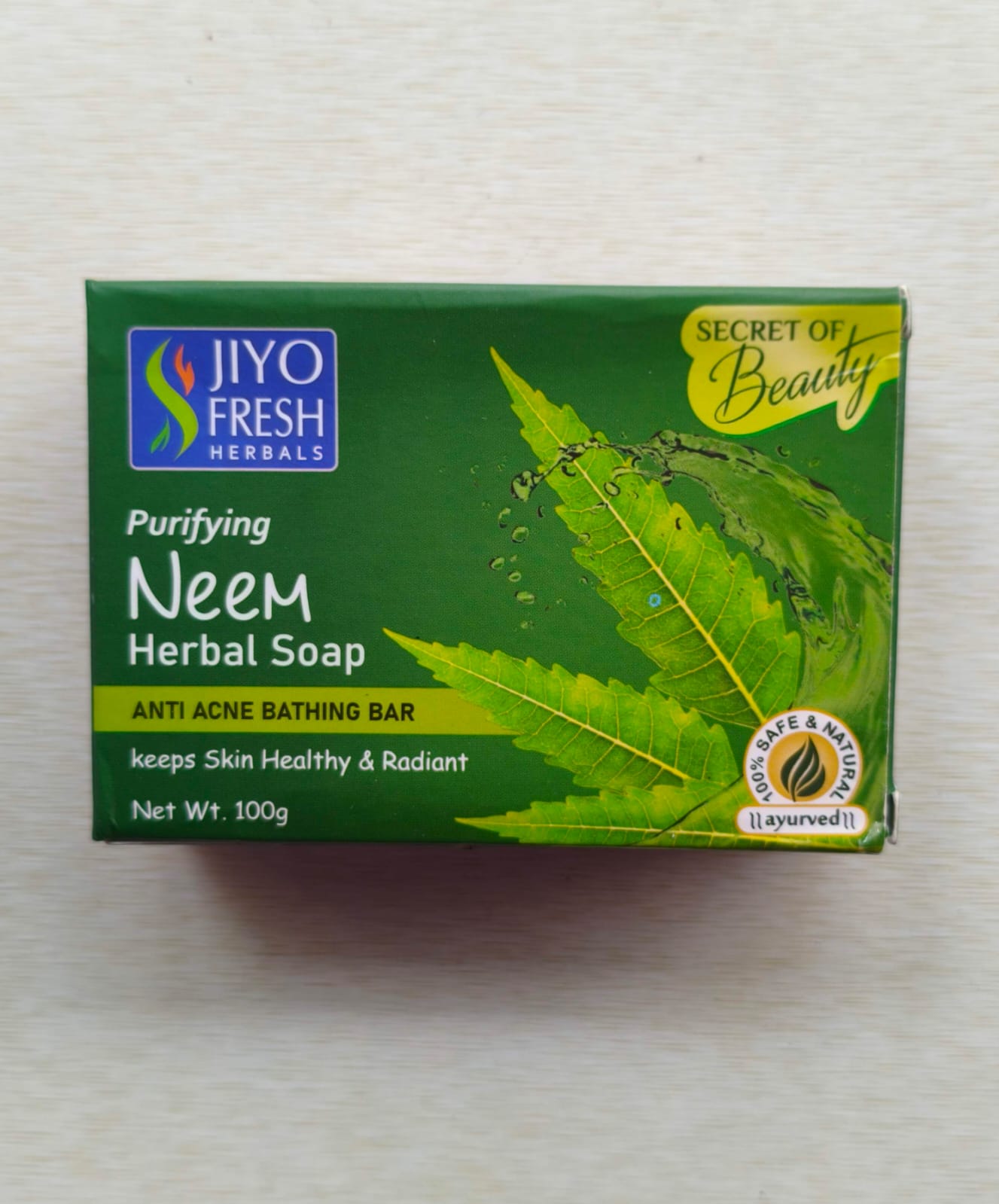 Jiyo Fresh Neem Herbal Soap